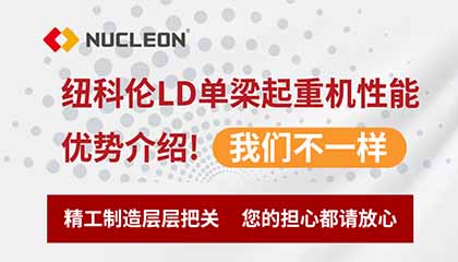 紐科倫LD單梁起重機(jī)性能優(yōu)勢(shì)介紹！我們不一樣